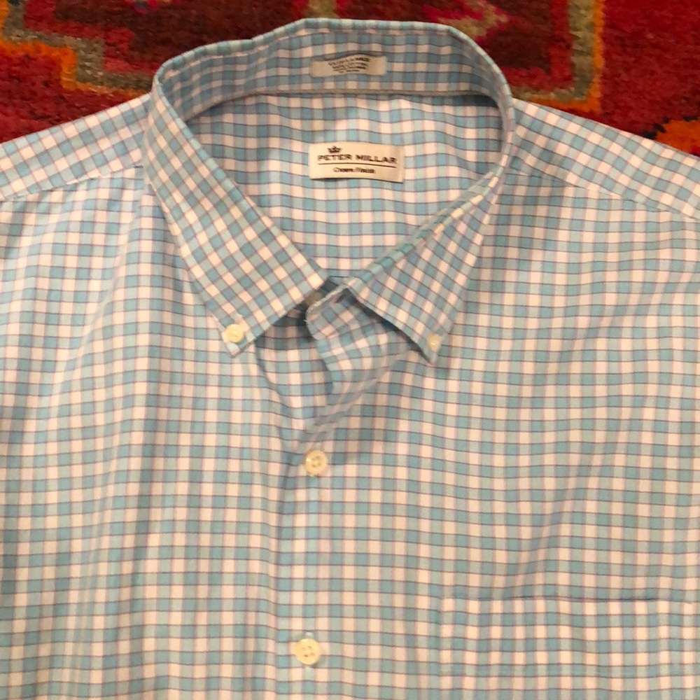 Peter Millar XL Crown Finish shirt in EUC